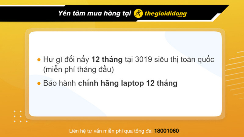 Chính sách bảo hành tại Thế Giới Di Động