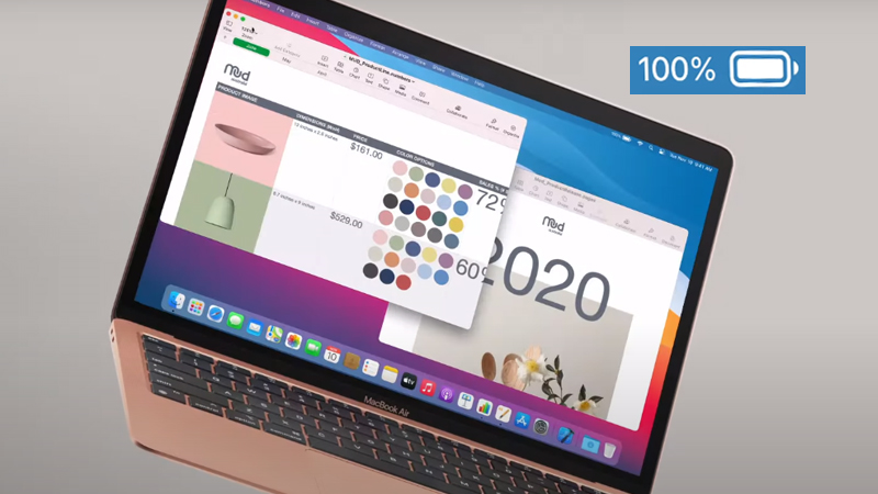 Viên pin lớn là ưu điểm nổi trội của laptop này