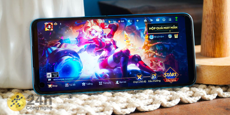 Realme 9i được trang bị chip Snapdragon 680 giúp chiến các tựa game ở mức FPS tốt