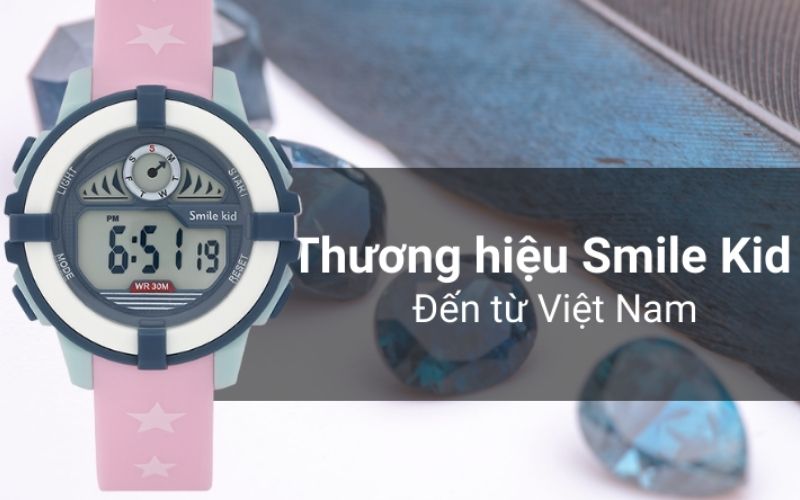 Mẫu đồng hồ trẻ em từ thương hiệu Smile Kid đến từ Việt Nam