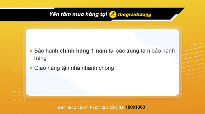 Chính sách bảo hành đồng hồ thông minh Kidcare tại Thế Giới Di Động