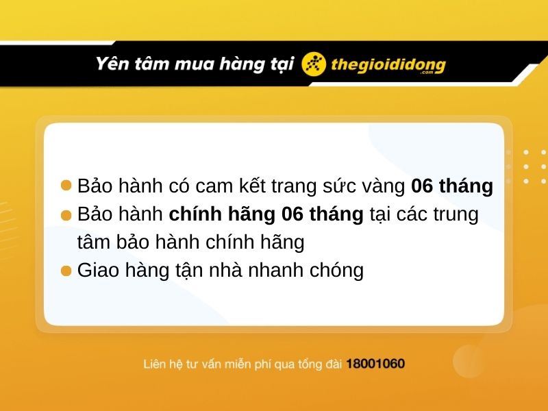 Chính sách bảo hành trang sức tại AVAJi - Thế Giới Di Động