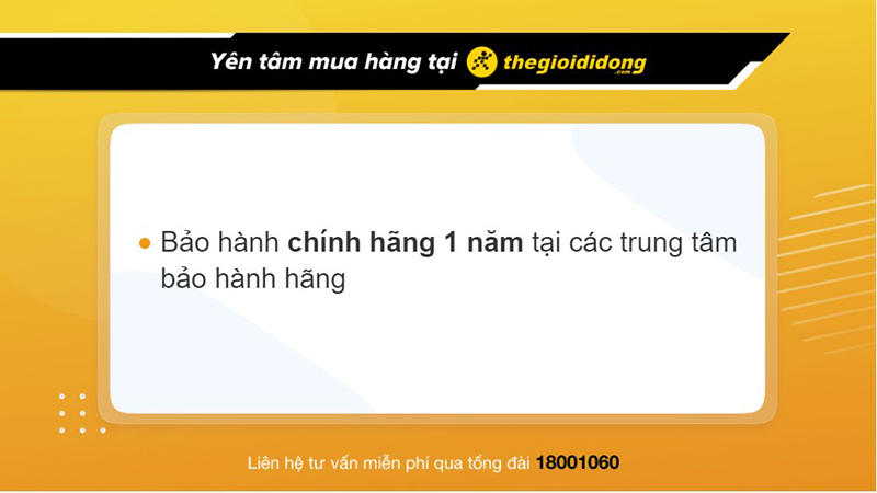 Chính sách bảo hành tại Thế Giới Di Động