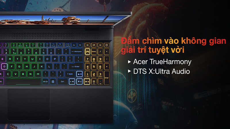 Hệ thống âm thanh của cả hai chiếc laptop rất chất lượng