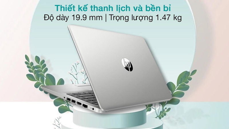 Laptop HP 240 G8 N5030 gọn nhẹ, dễ di chuyển