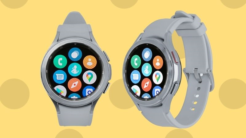 Samsung Galaxy Watch 4 Classic 46mm Bạc thiết kế tinh tế