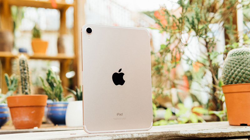 iPad mini 6 dùng camera mặt trước và sau độ phân giải 12 MP