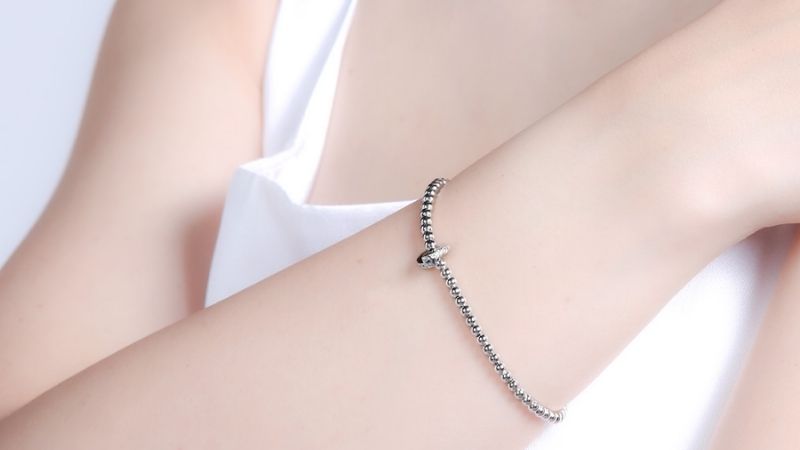 Hạt charm bạc nữ mạ Rhodium AVAJi tinh xảo