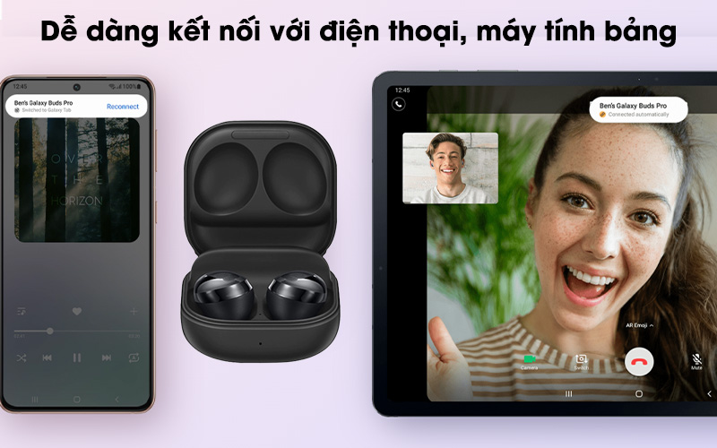 Tai nghe có khả năng tương thích rộng và kết nối mạnh mẽ