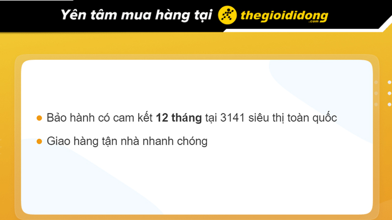 Chính sách bảo hành phụ kiện Apple tại Thế Giới Di Động