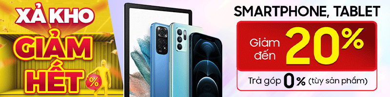 Điện thoại được giảm giá lên đến 20%