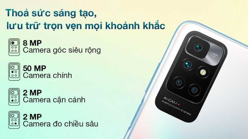 Thông số camera sau