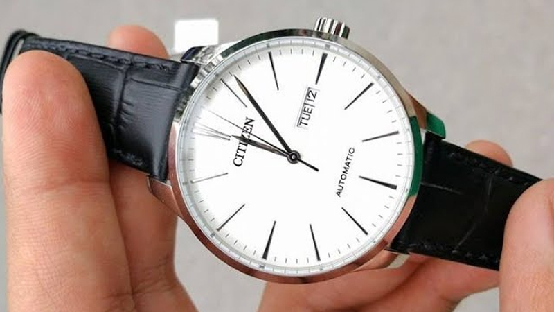 CITIZEN 40 mm Nam NH8350-08B kiểu dáng cổ điển