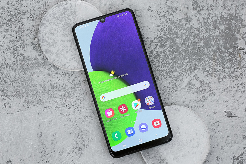 Giá bán điện thoại Galaxy A22 