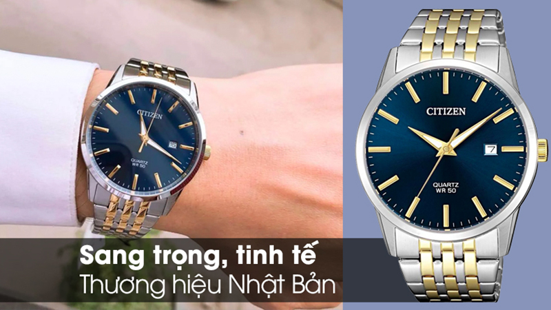 Đồng hồ CITIZEN Nam BI5006-81L có màu sắc hài hòa