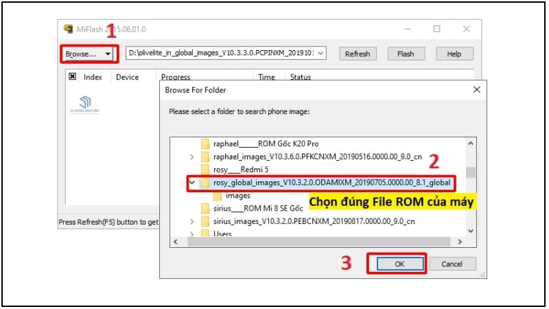 Bạn cần làm theo từng bước giống trong hướng dẫn
