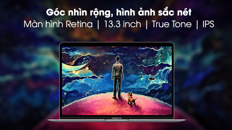 Màn hình Retina sắc nét, sống động