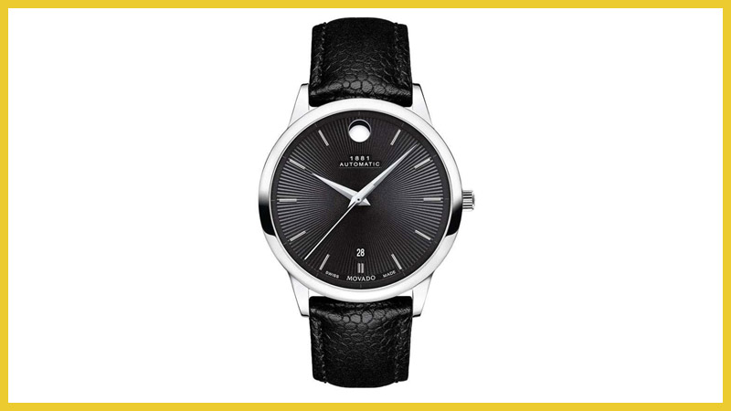 Đồng hồ nam MOVADO dây da thời trang phong cách