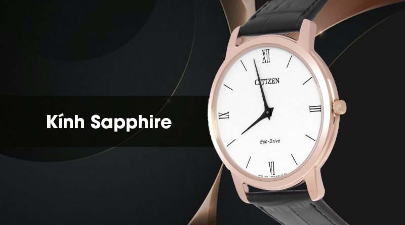 Được làm từ kính Sapphire có độ cứng cao