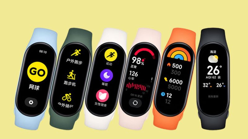 Xiaomi Band 7 sở hữu nhiều tính năng tiện ích