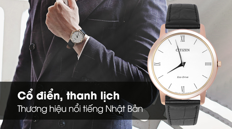 Đồng hồ sử dụng công nghệ Eco-Drive độc đáo