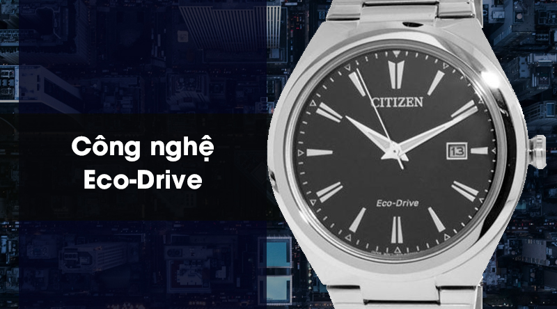 Công nghệ chuyển hóa năng lượng Eco-Drive giúp tích trữ pin