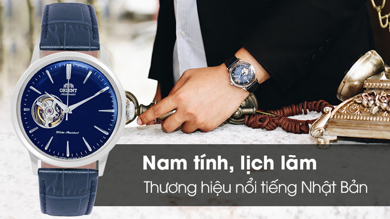 Đồng hồ có thiết kế sang trọng, lịch lãm