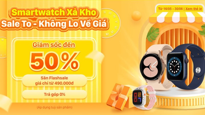 Khuyến mãi smartwatch, đồng hồ thông minh Amazfit giảm sập sàn