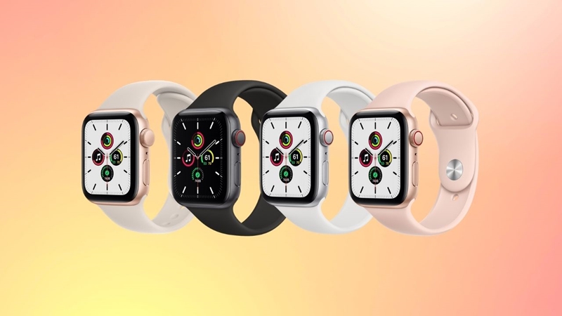 Apple Watch SE với nhiều phiên bản màu và kiểu dáng khác nhau