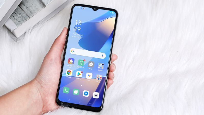 OPPO A16 hỗ trợ mở khoá khuôn mặt với tốc độ nhanh