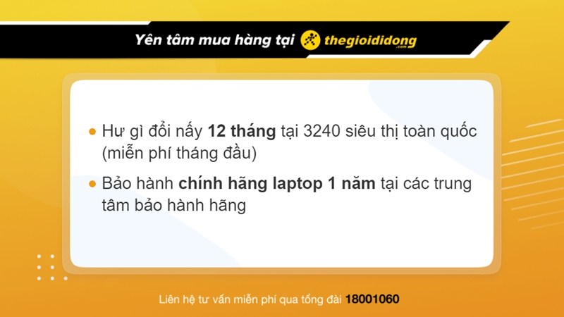 Chính sách bảo hành tại Thế Giới Di Động