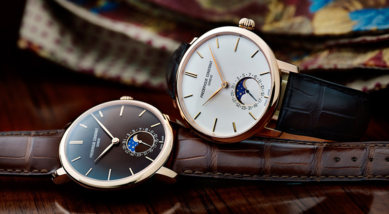 Đồng hồ Frederique Constant đơn giản mà sang trọng với bộ máy in-house