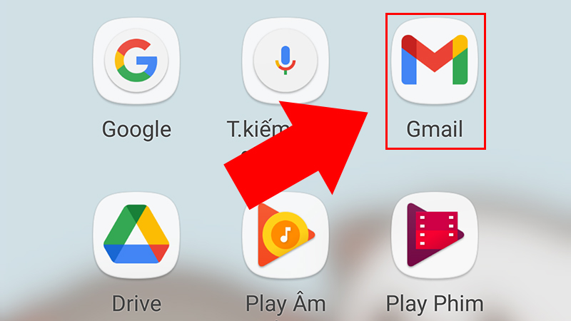 Mở Gmail