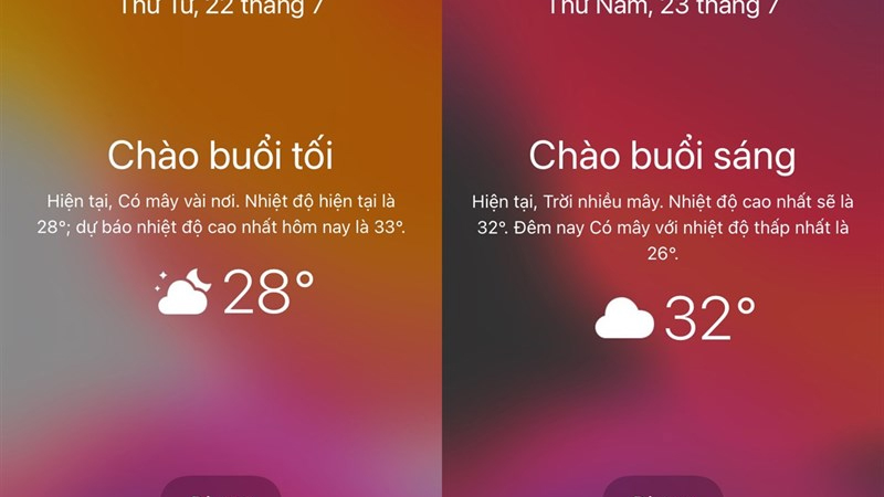 Cách hiện dự báo thời tiết trên màn hình khóa iPhone không cần Jailbreak