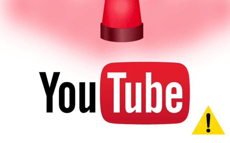 YouTube hiện lỗi gặp sự số