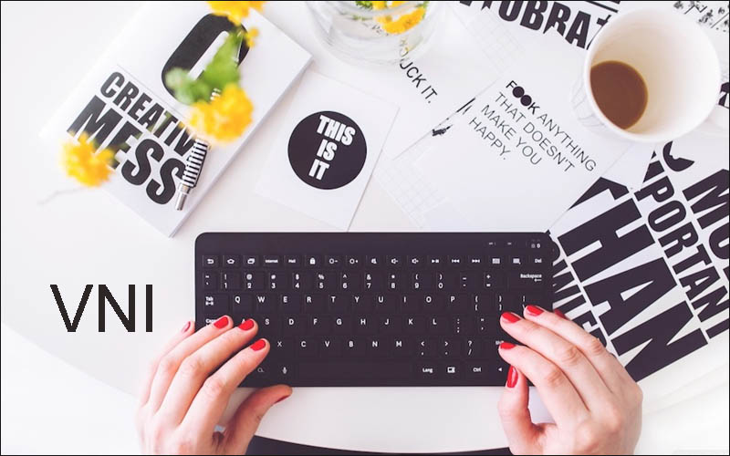 Kiểu gõ VNI theo kiểu nhập số sau chữ cái