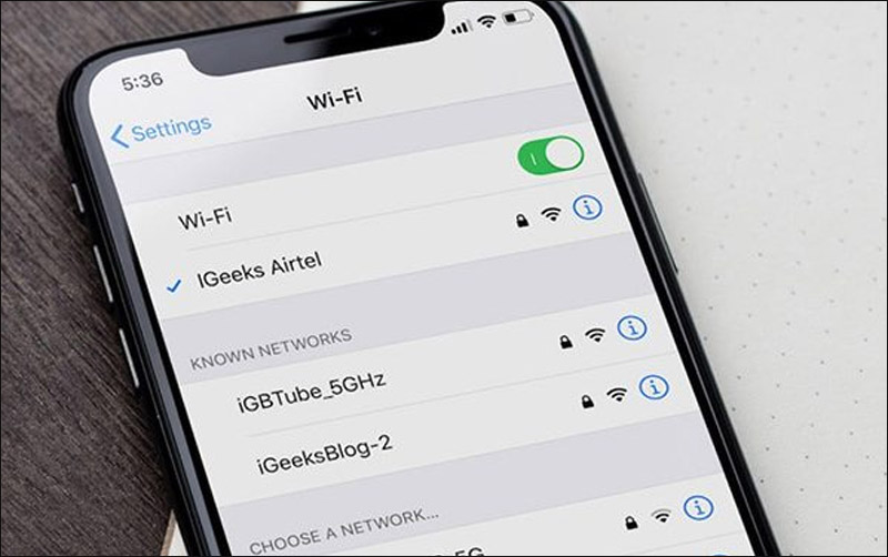 Kiểm tra lại mật khẩu WiFi xem đúng chưa