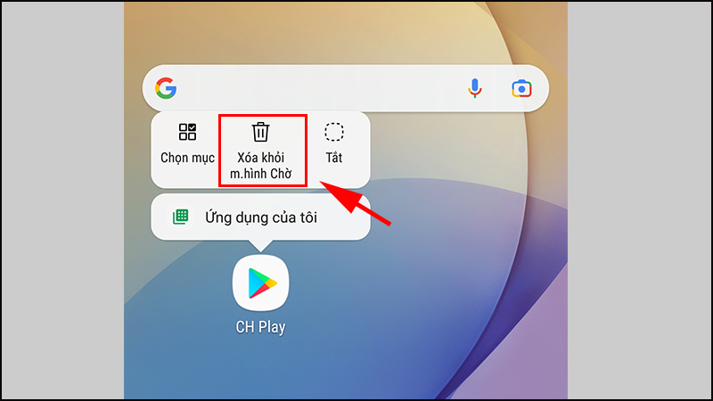 Tùy từng giao diện điện thoại Android khác nhau sẽ có cách xóa ứng dụng khỏi màn hình chính khác nhau