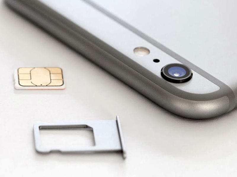 SIM ghép trên iPhone Lock là vi mạch nhỏ gắn cùng thẻ SIM