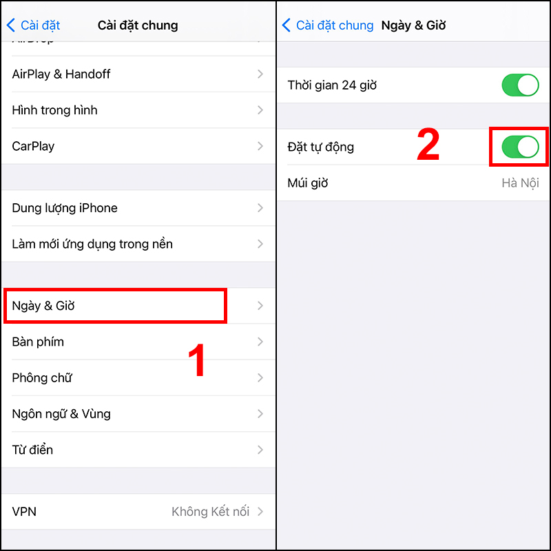 Lỗi đăng nhập/đăng xuất khỏi iCloud