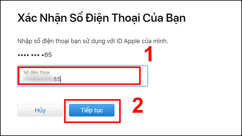 Tài khoản ID Apple của bạn bị vô hiệu hóa