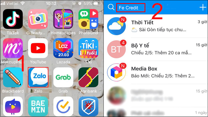 Tìm kiếm FE Credit