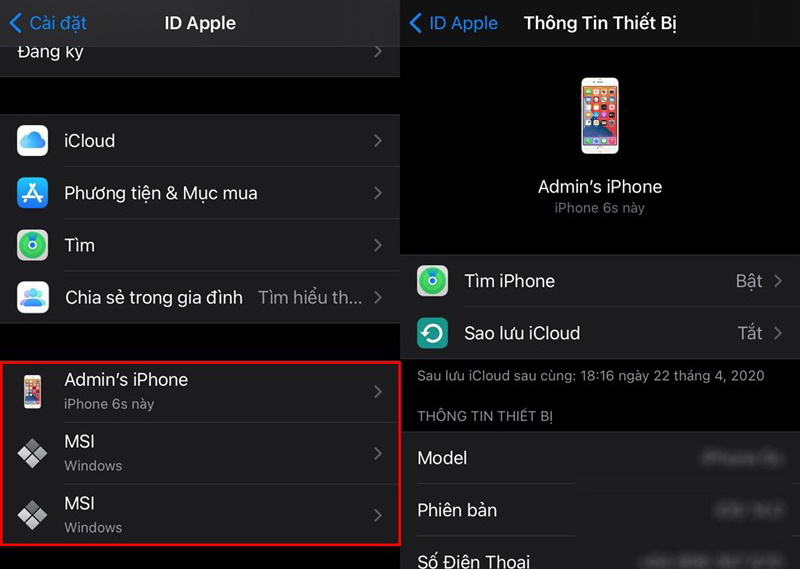 Apple đã giới hạn số tài khoản iCloud được đăng ký trên mỗi thiết bị là 3 tài khoản