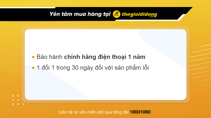 Chính sách bảo hành hấp dẫn