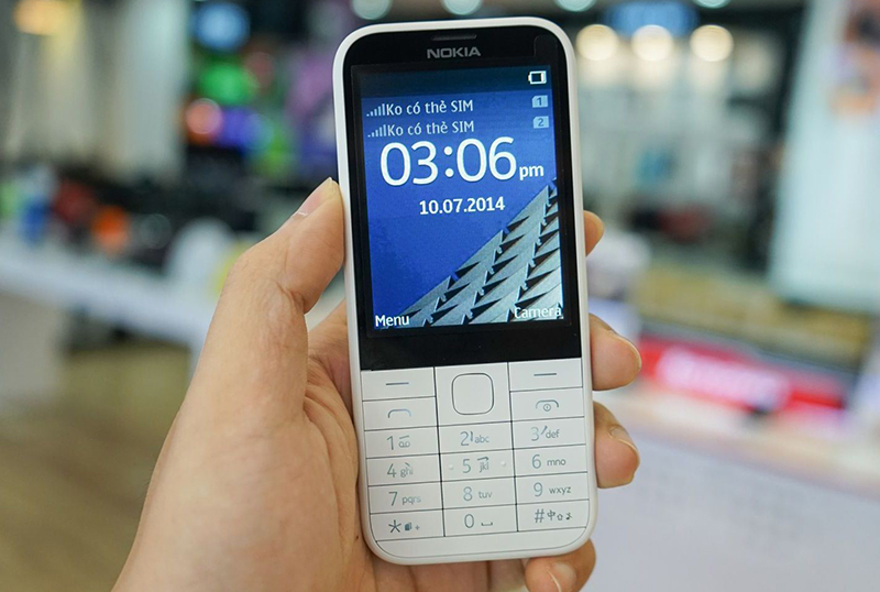 Các bước cài đặt ngày giờ trên điện thoại Nokia 225