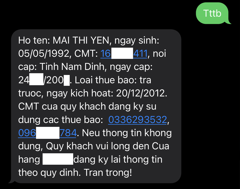 Soạn tin nhắn TTTB gửi 1414