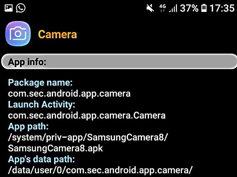com.sec.android.app.camera là gì?