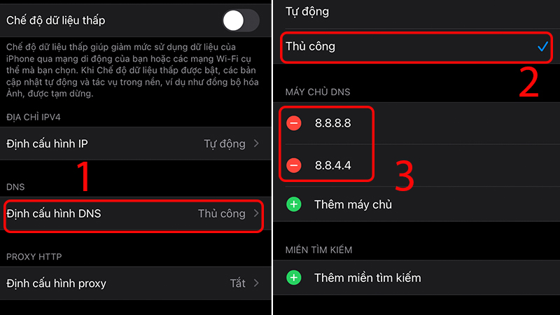 Định cấu hình DNS