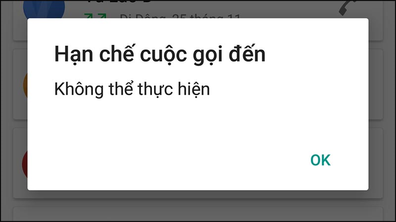 Chế độ hạn chế cuộc gọi (FDN mode) là chế độ cho phép điện thoại chỉ được gọi đến một số thuê bao cho phép