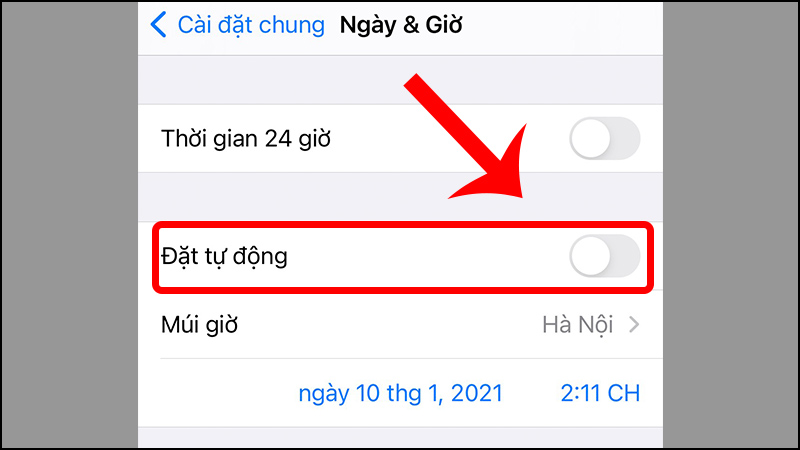 Hướng dẫn cách khắc phục trên điện thoại iPhone